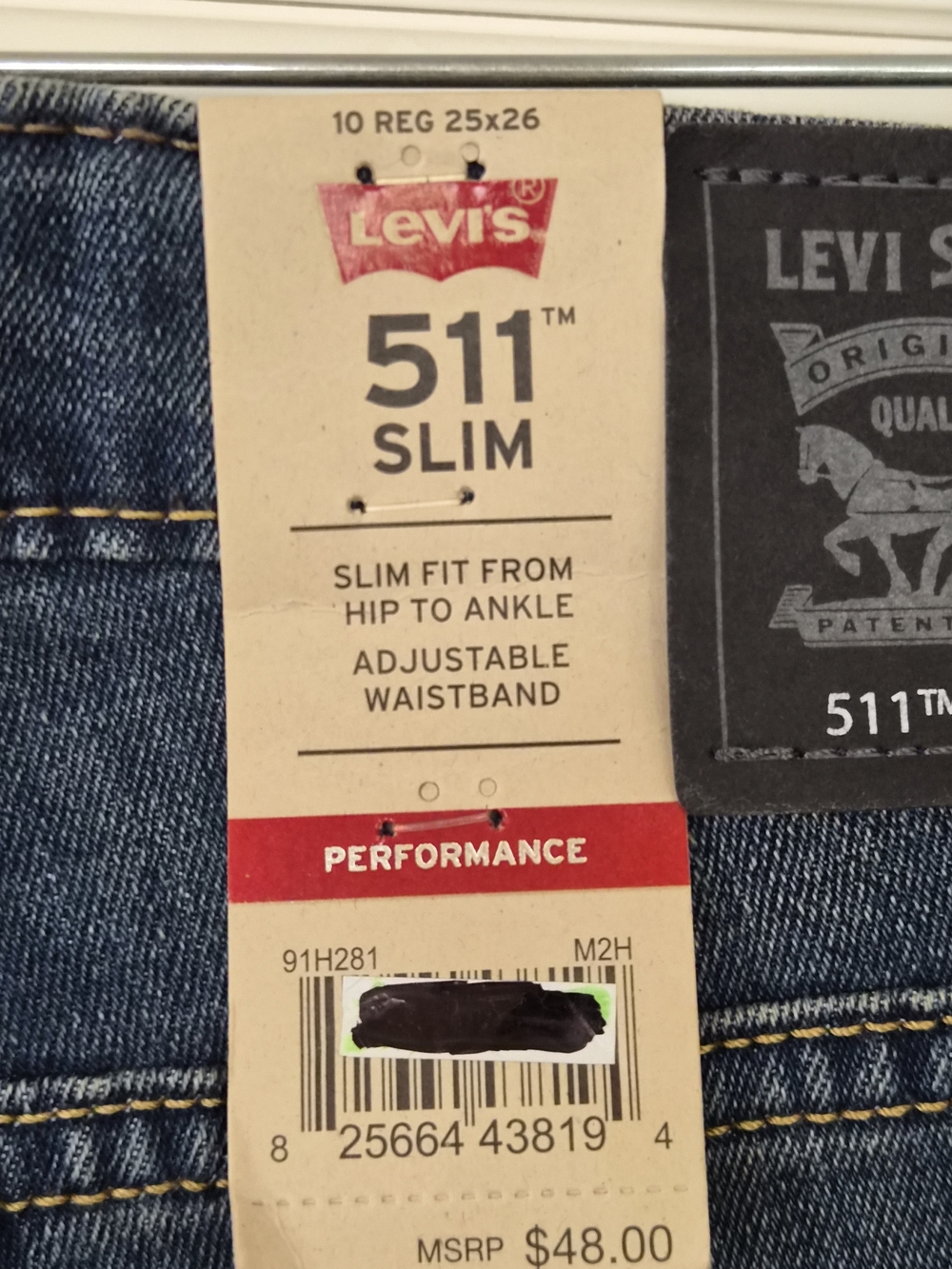 Levi's 511  Kids Slim Jeans - Picture 7 of 7